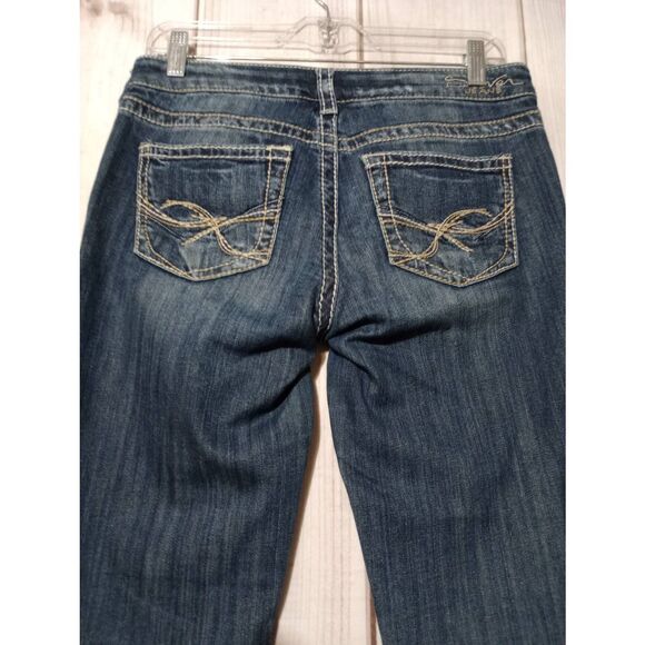 Silver Jeans Ladies 28 Aiko Capri‎ Classic Wash - Picture 4 of 9